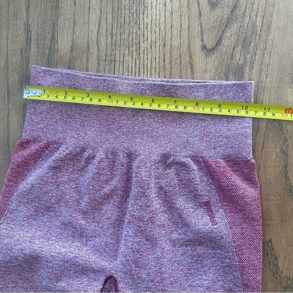 Gymshark High Waisted Athletic Leggings Women’s Approx Small Sporty Pink Multi - Picture 2 of 8